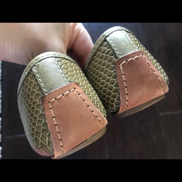 green Tory Burch flats - Picture 4 of 4